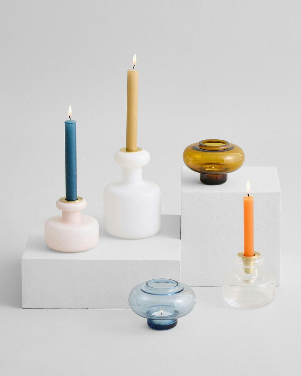 Marimekko Fyr Kerzenständer, Blueberry