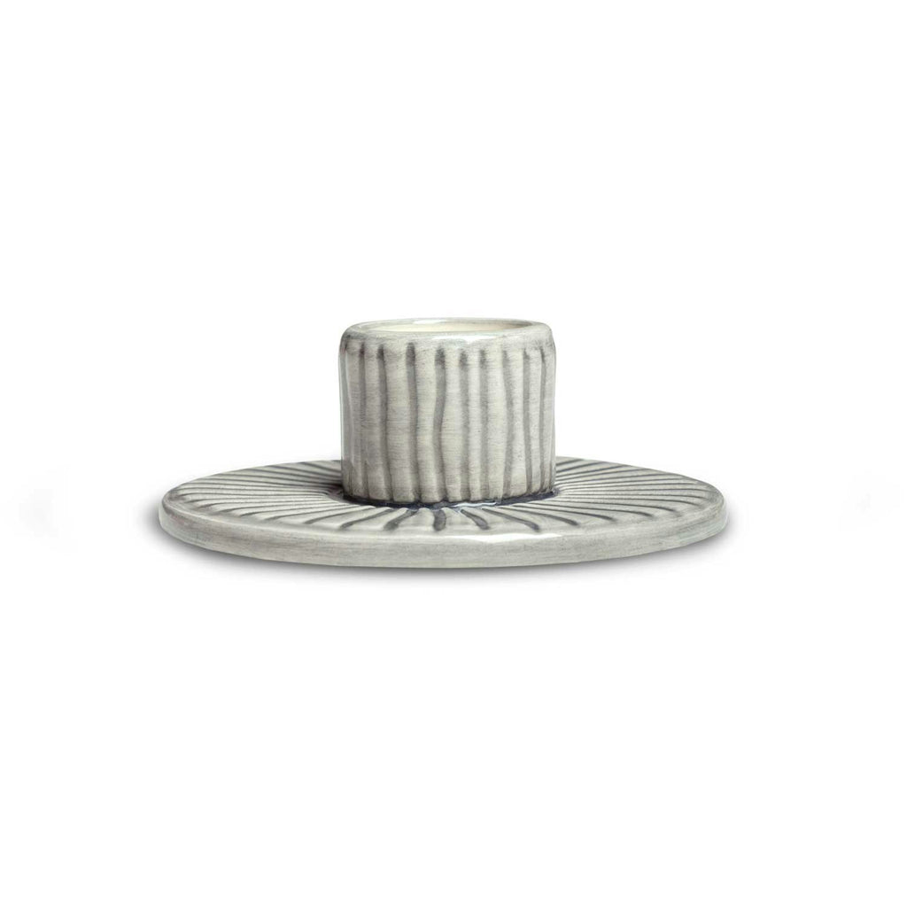 Mateus Stripes Kerzenhalter 8 Cm, Grau