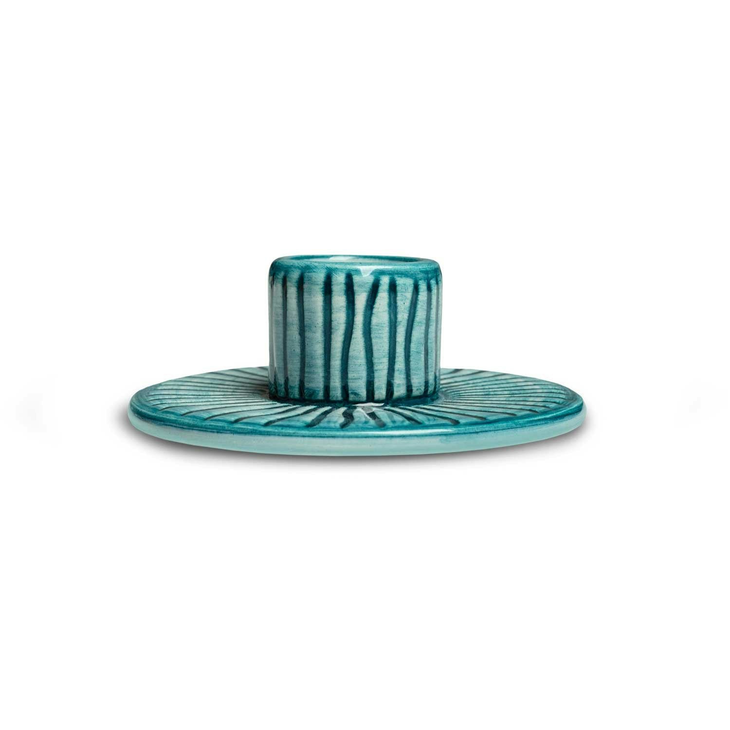 Mateus Stripes Kerzenhalter 8 Cm, Ocean