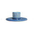 Mateus Stripes Kerzenhalter 8 Cm, Hellblau