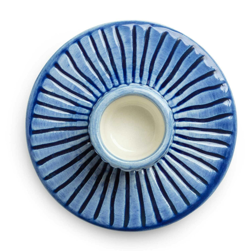 Mateus Stripes Kerzenhalter 8 Cm, Hellblau