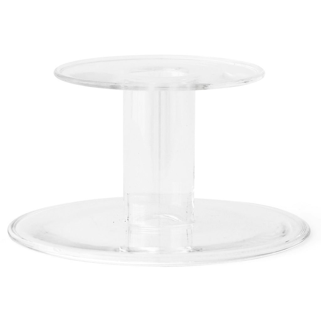 Menu Abacus Kerzenhalter Transparent, Ø11x5,5 Cm