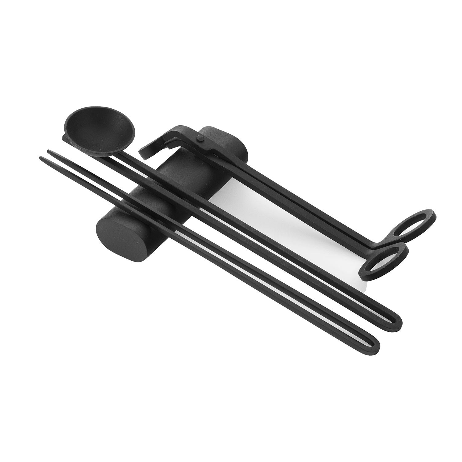 Menu Clip Candle Care Set, Schwarz