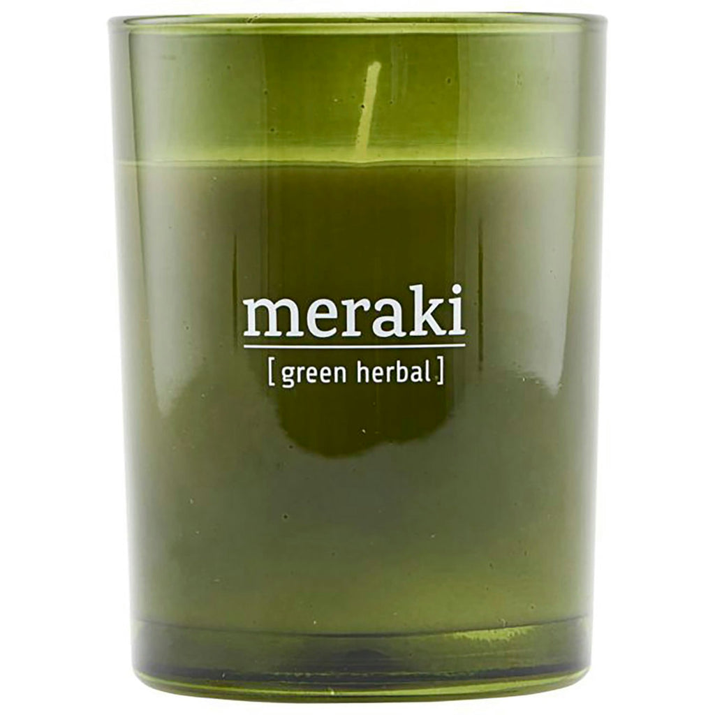 Meraki Green Herbal Duftkerze