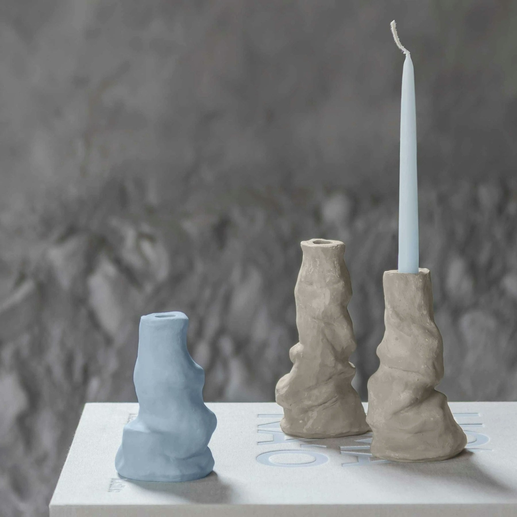 Mette Ditmer Art Piece Kerzenständer 115 Mm, Sand