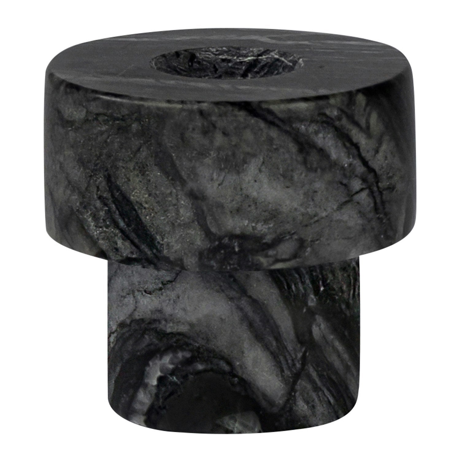 Mette Ditmer Marble Kerzenhalter Klein, Grau