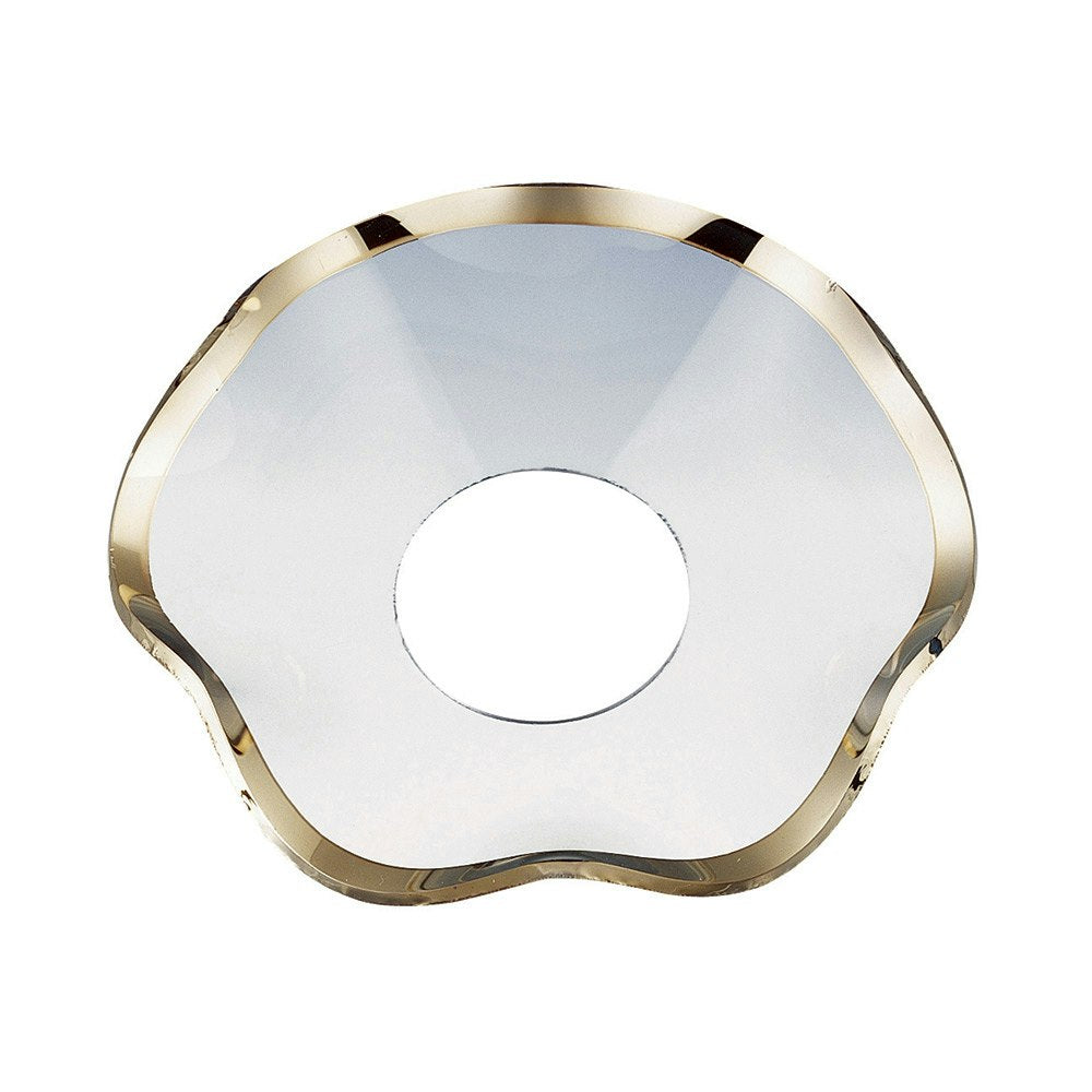  Lichtermanschette Mit Goldkante