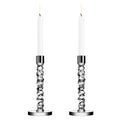 Orrefors Carat Kerzenhalter, 2er-pack Edelstahl