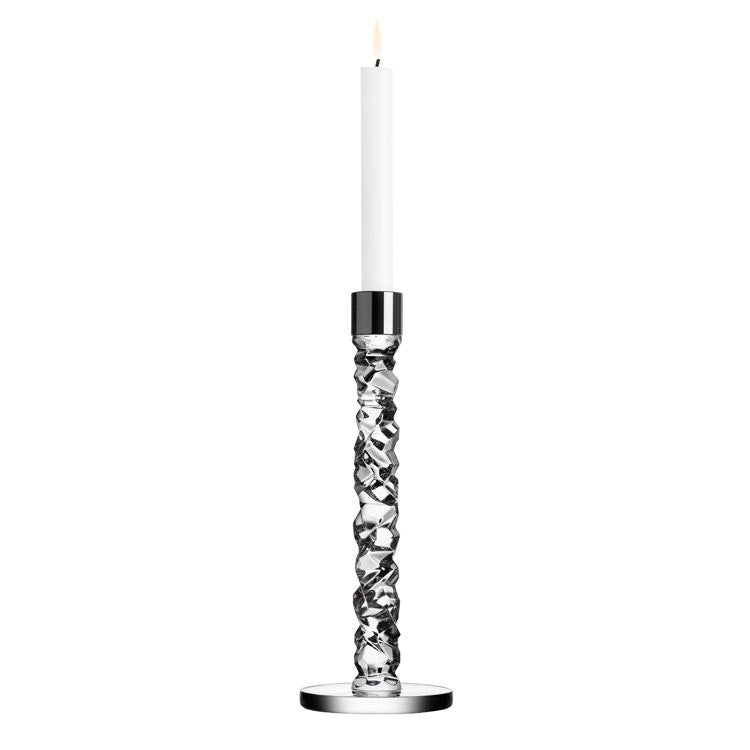 Orrefors Carat Kerzenhalter 30 Cm, Transparent