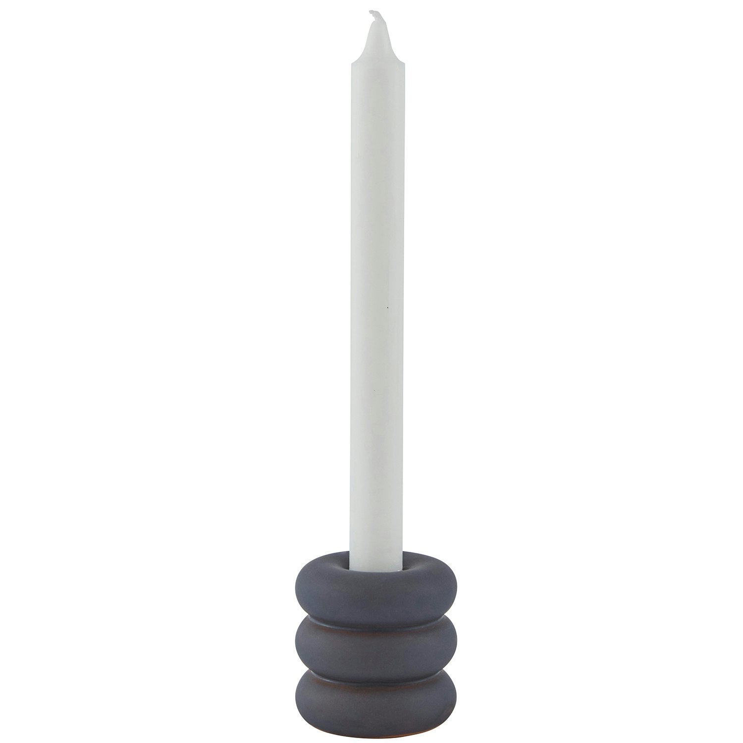 OYOY Savi Kerzenhalter Keramisch, Midnight Blue