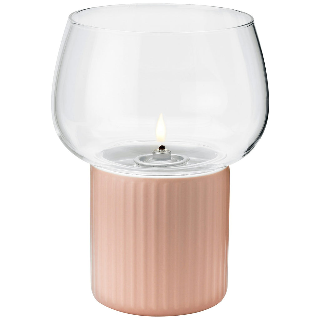 RIG TIG Hygge Hurricane Öllampe, Rosa