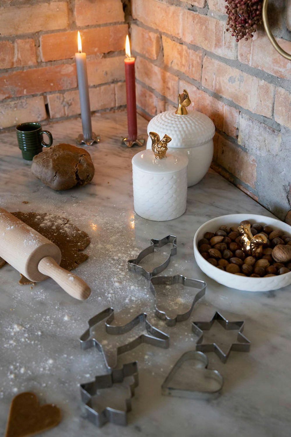 Sagaform Signe Kerzenständer Silber, 2-er Set
