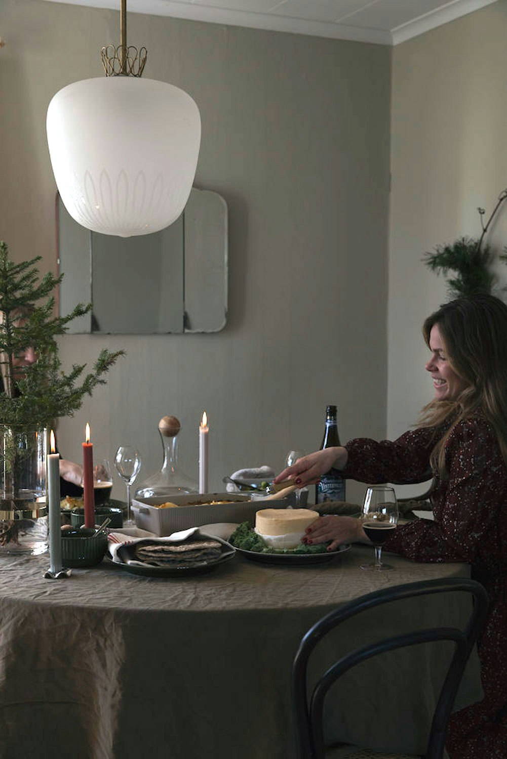 Sagaform Signe Kerzenständer Silber, 2-er Set