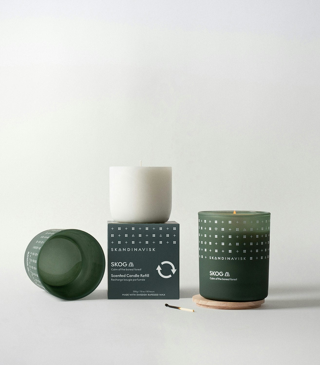 Skandinavisk SKOG Scented Candle 200g - Refill