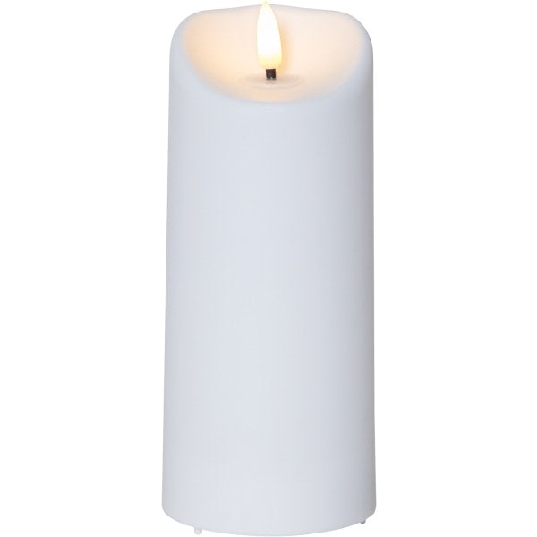 Star Trading Flamme LED Stumpenkerze Im Freien Nutzbar, 180 Mm