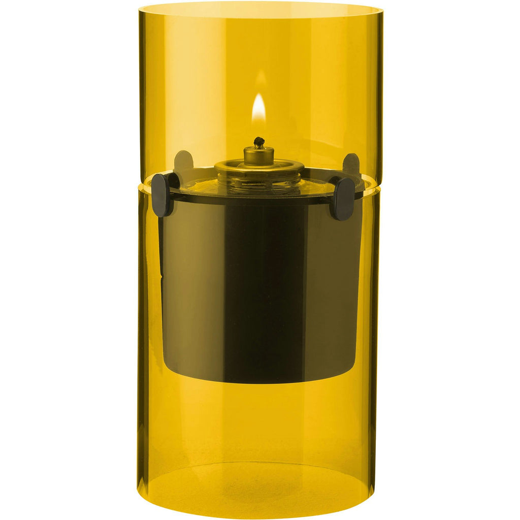 Stelton Lucie Hurricane Öllampe 17,5 Cm, Bernsteingelb
