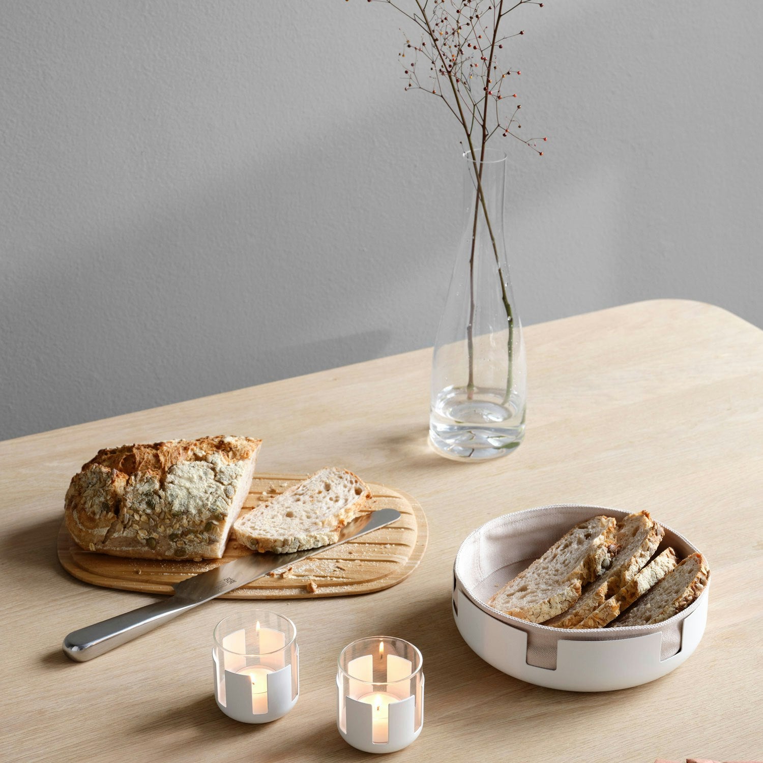 Stelton Luna Kerzenhalter, 2-er Set