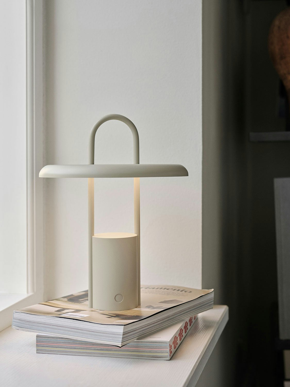 Stelton Pier Led-Lampe Tragbar 25 Cm, Sand