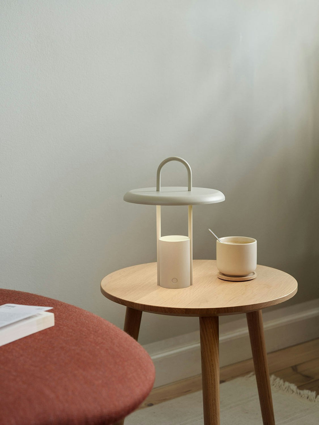 Stelton Pier Led-Lampe Tragbar 25 Cm, Sand