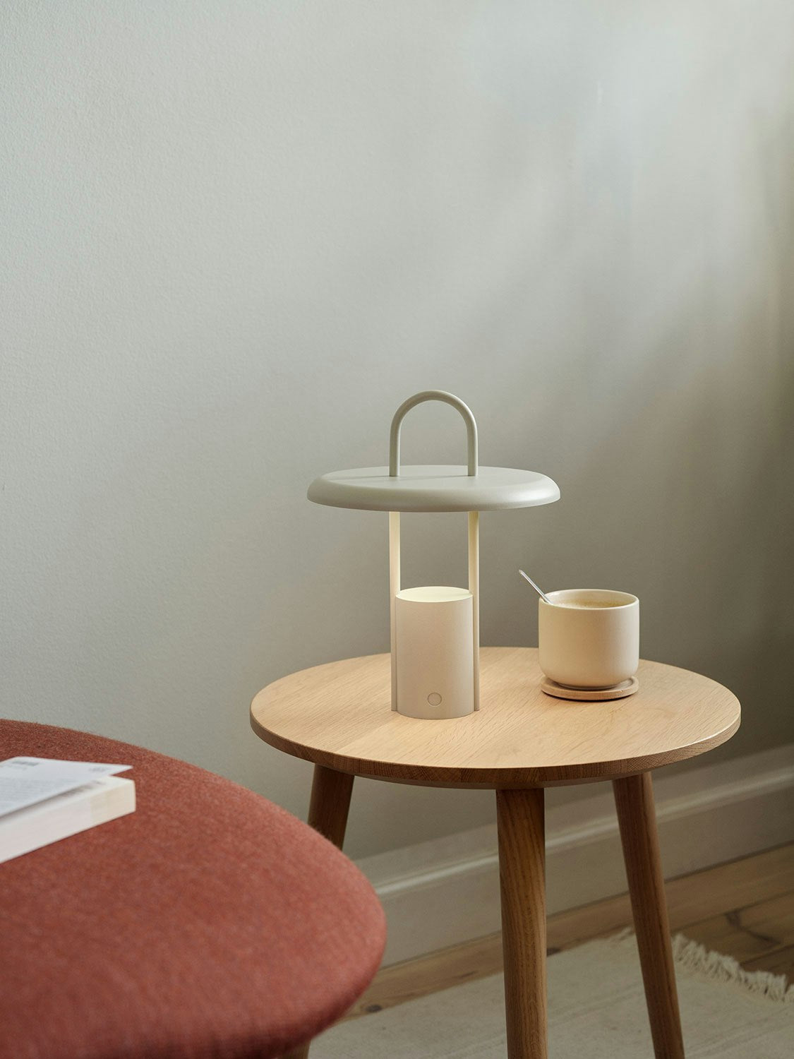 Stelton Pier Led-Lampe Tragbar 25 Cm, Sand