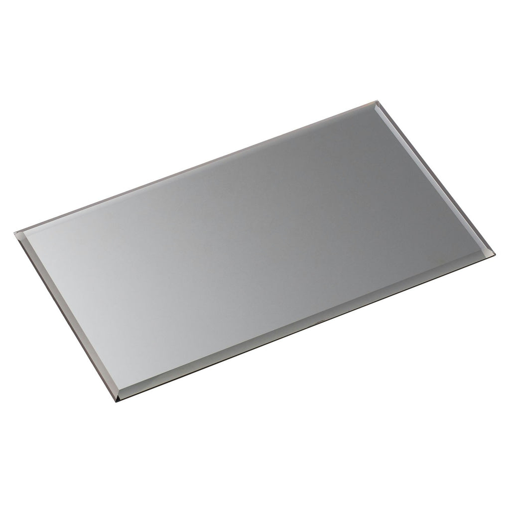  Bodenglas Rechteckig 17 X 30 Cm, Rauch-Schwarz