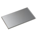  Bodenglas Rechteckig 17 X 30 Cm, Rauch-Schwarz