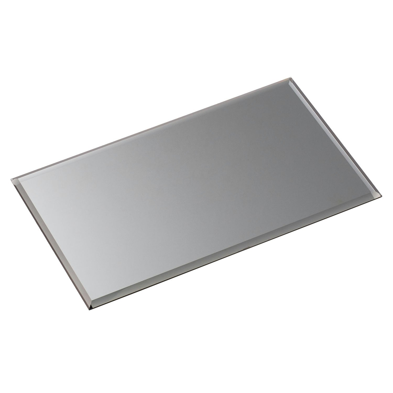  Bodenglas Rechteckig 17 X 30 Cm, Rauch-Schwarz