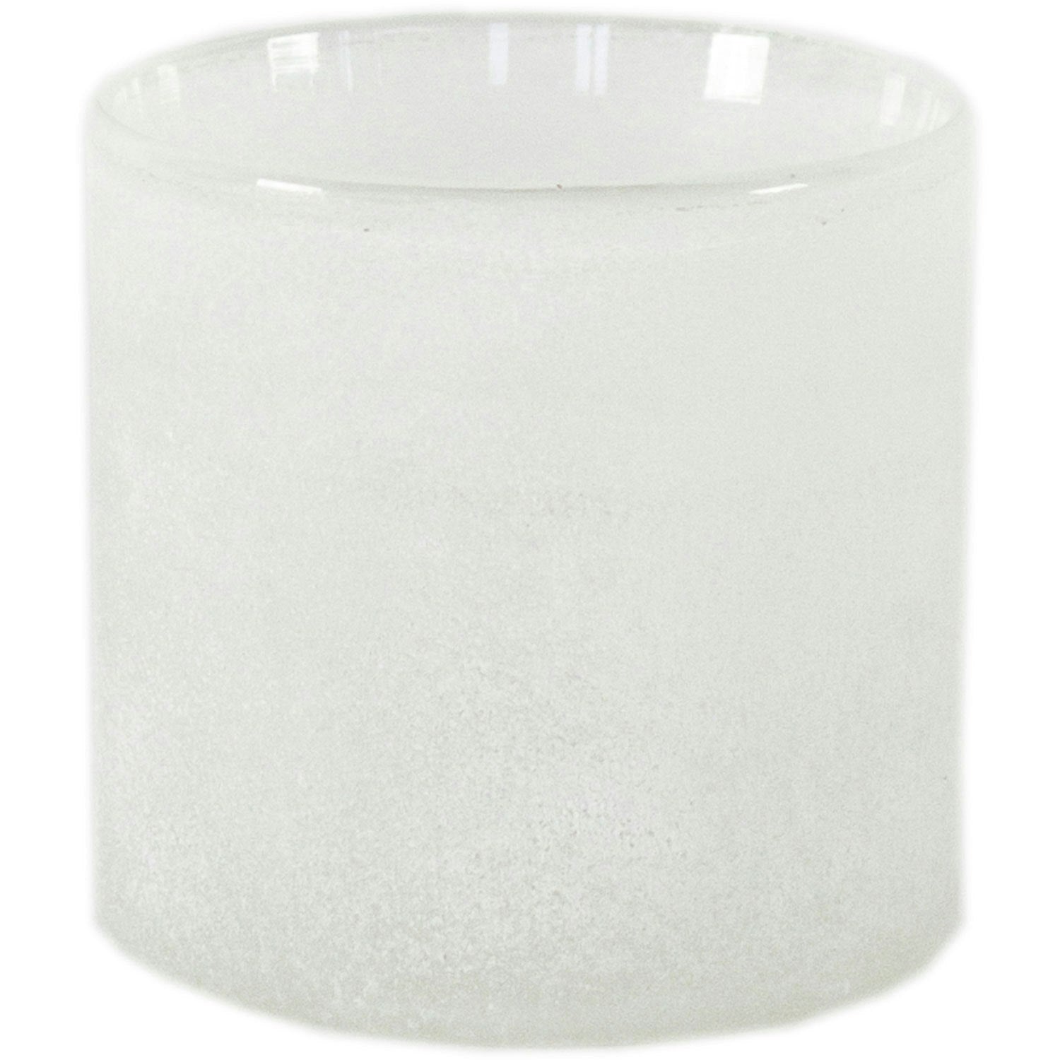  Frost Candleholder M, White