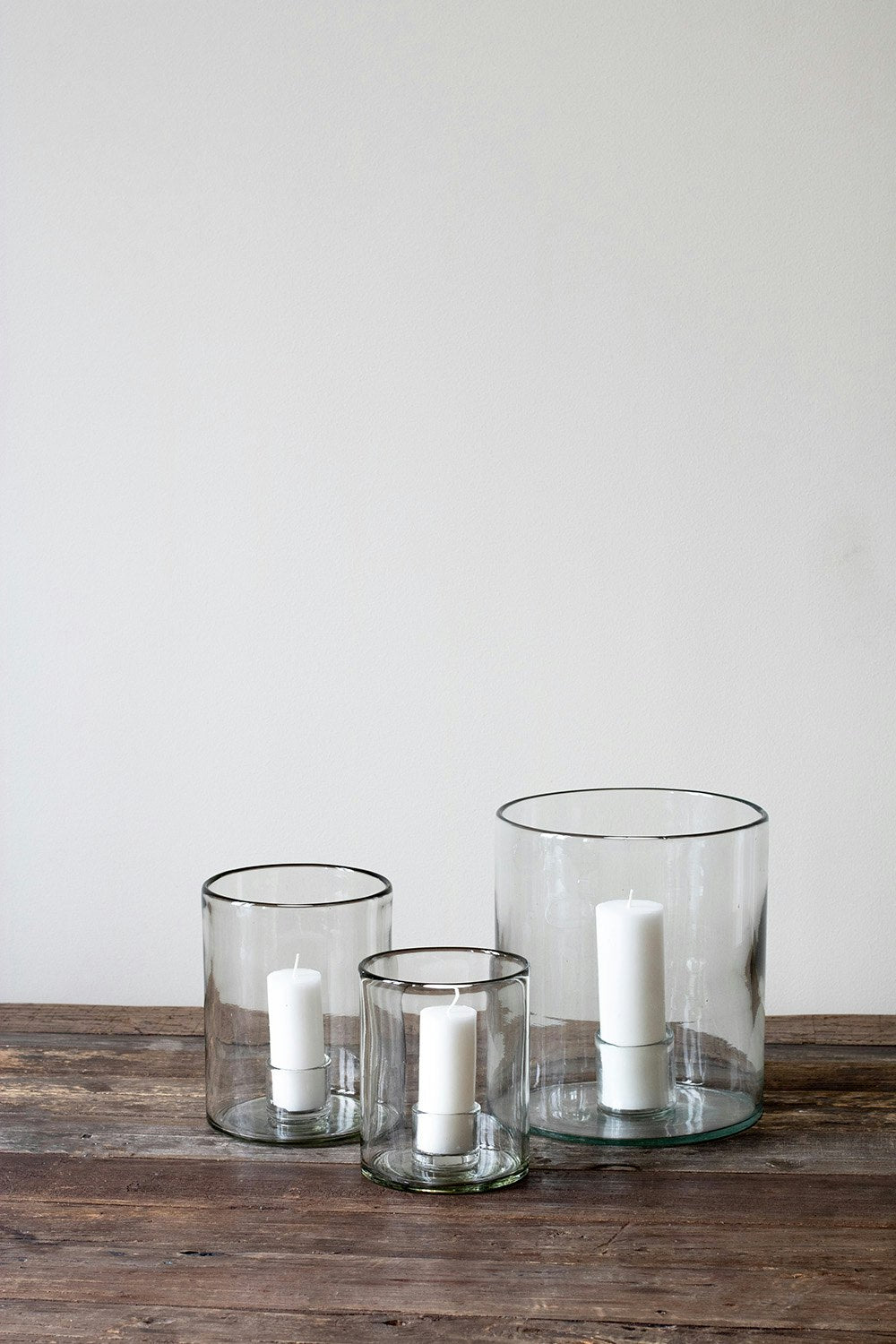  Luna Kerzenhalter Transparent, Klein