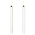  LED Mini Stabkerze Nordic White 2-er Set, 1,3 X 13,8 Cm
