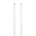  LED Mini Stabkerze Nordic White 2-er Set, 1,3 X 25 Cm