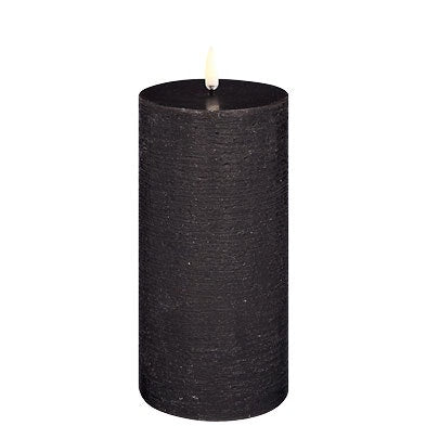  LED Stumpenkerze 7,8 X 15,2 Cm, Forest Black