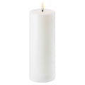  LED Stumpenkerze Nordic White, 7,8x20,3 Cm