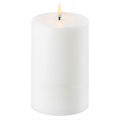 LED Stumpenkerze Nordic White, 10,1x15,2 Cm