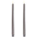  LED Stabkerze 2,3 X 25,5 Cm, Grau