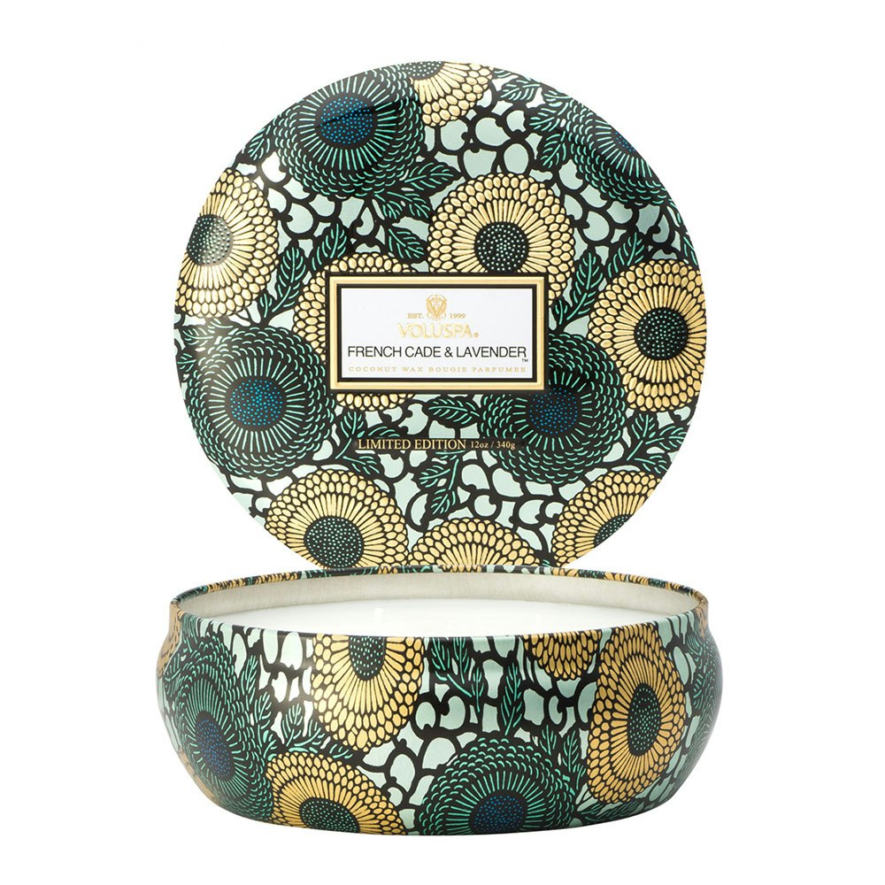 Voluspa 3-Wick Duftkerze French Cade & Lavender Ltd 60 Std
