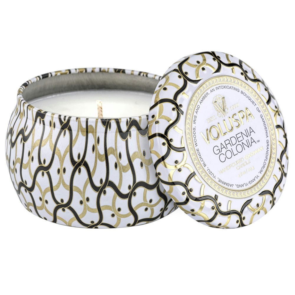 Voluspa Maison Mini Tin Duftkerze, Gardenia Colonia