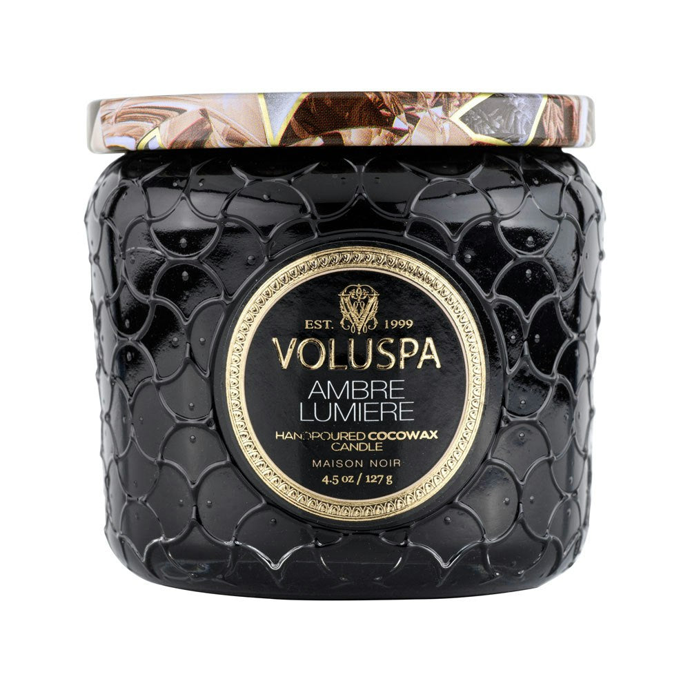 Voluspa Maison Petite Jar Duftkerze, Ambre Lumiere