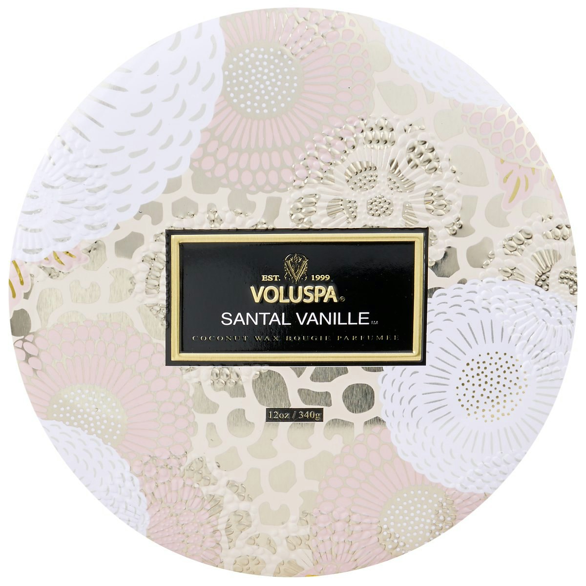 Voluspa Santal-Vanille-3-Docht-Duftkerze