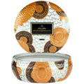 Voluspa Spiced-Pumpkin-Latte-Seasonal-3-Docht-Schale- Duftkerze